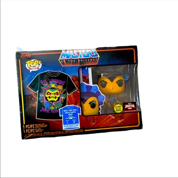 Funko POP! Collector's Box: Master's of the Universe - Evil Lynn POP & Tee shirt - Picture 9 of 10